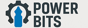 Logo Power Bits White