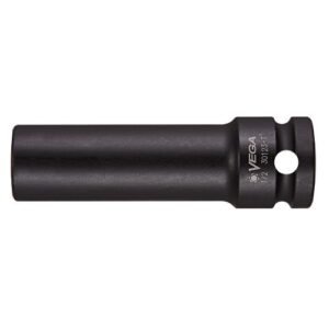 6-pt Impact Sockets Long Length Thin Wall - 1/2" Sq Drive (MM)