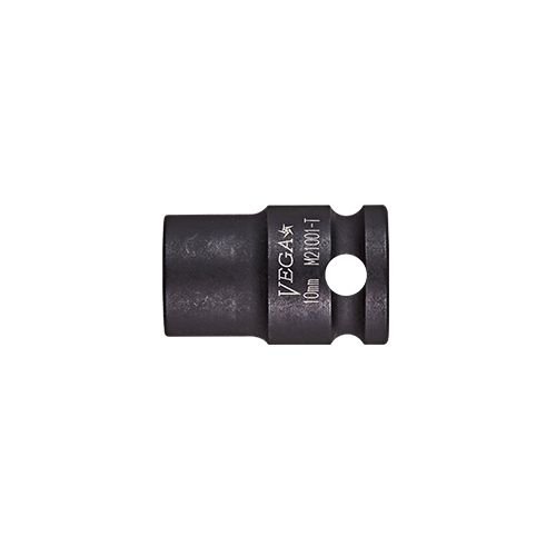6-pt Magnetic Impact Sockets Std Length Thin Wall - 3/8" Sq Drive (MM)