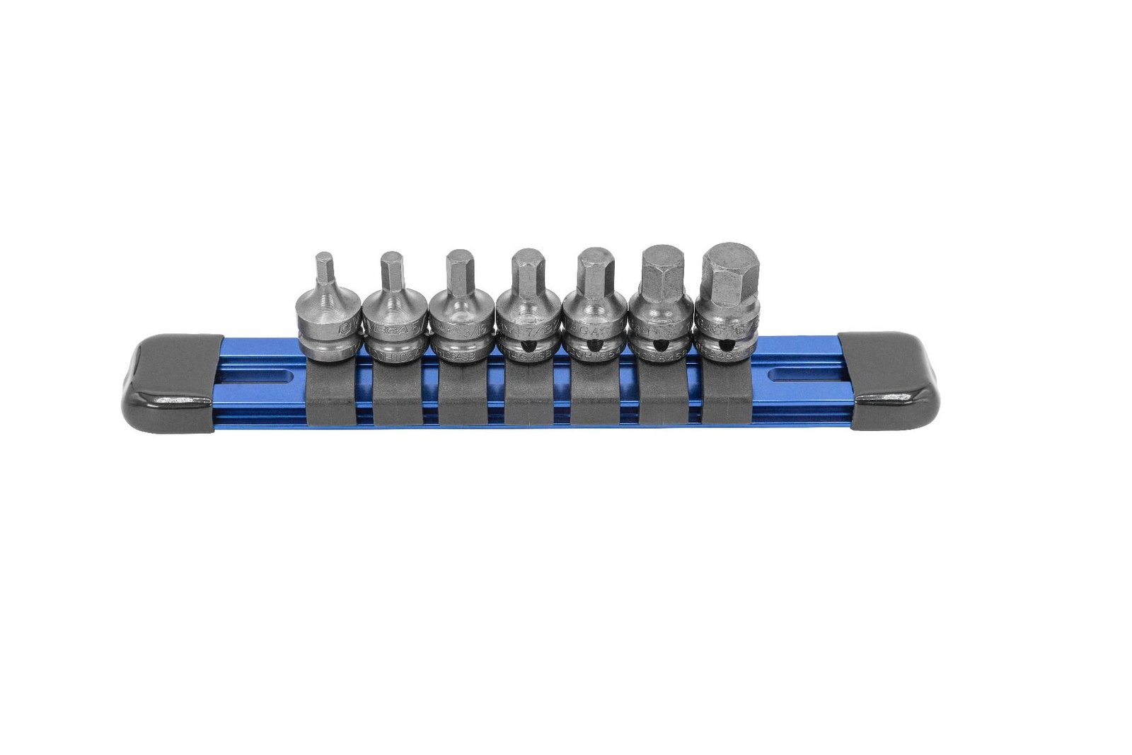 1/4" SQ Dr Hex Socket Bit Set