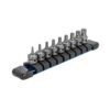 1/2" SQ Dr Hex Socket Bit Set