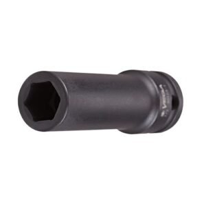 6-pt Impact Sockets Long Length Thin Wall - 1/2" Sq Drive (SAE)