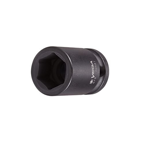 6-pt Impact Sockets Std Length - 3/8" Sq Drive (MM)