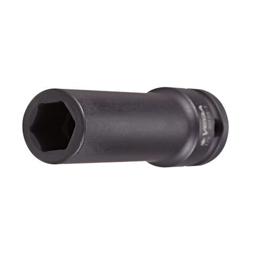 6-pt Impact Sockets Long Length Thin Wall - 3/8" Sq Drive (SAE)