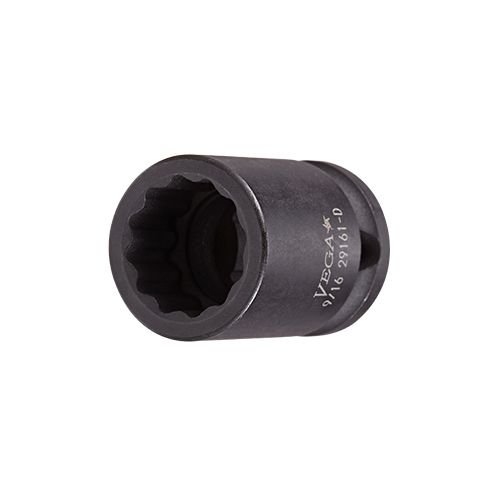 12-pt Impact Sockets Std Length - 3/8" Sq Drive (SAE)