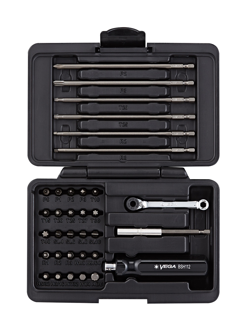 34 PC Bit & Hand Driver Set