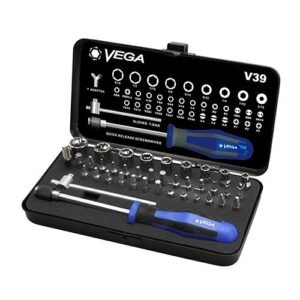 39 PC Bit, Socket & Hand Driver Set
