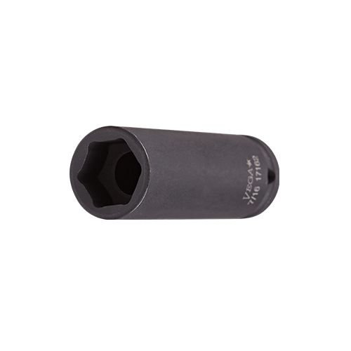 6-pt Impact Sockets Long Length - 1/4" Sq Drive (MM)