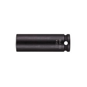 6-pt Impact Sockets Long Length - 1/4" Sq Drive (SAE)