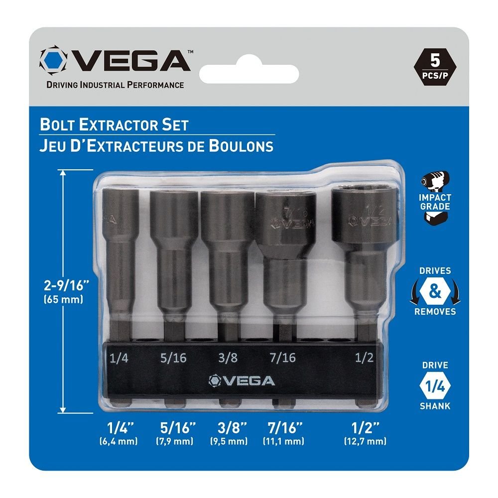 IMPACT BOLT EXTRACTOR SET