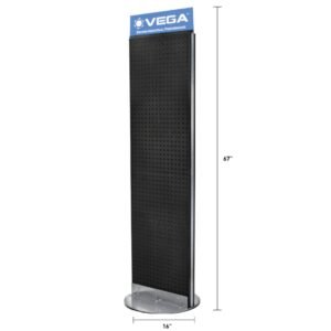 Rotating Floor Peg Board Display