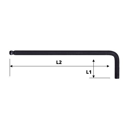 Ball-End Hex L-Keys - Metric